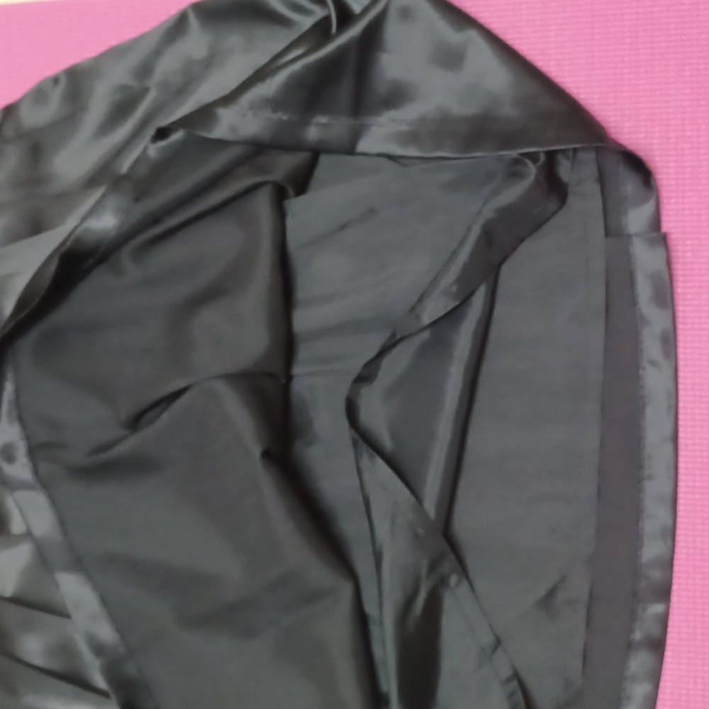 NWOT Black Satin dress Size S - Picture 15 of 15
